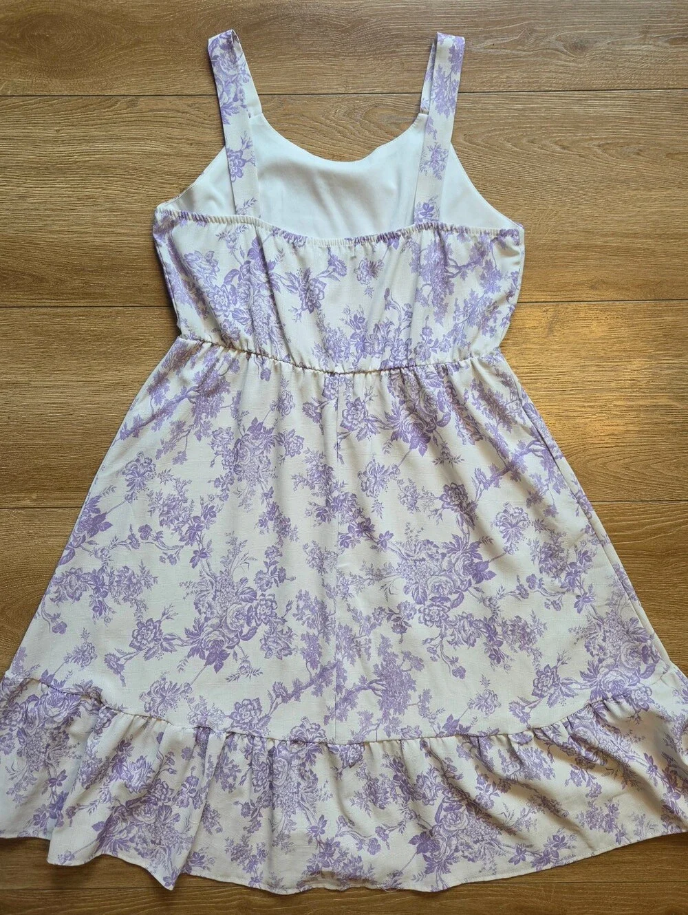 ​Speechless Girls Plus Size Floral Dress Purple Shrug Set 16 1/2